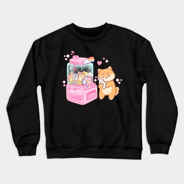 Kawaii Japanese Claw Machine Crewneck Sweatshirt by Kukoo.Kat